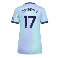 Maglia Calcio Arsenal Oleksandr Zinchenko #17 Terza Divisa Donna 2024-25 Manica Corta